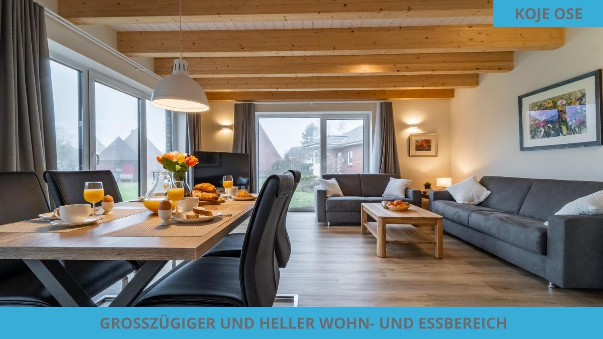 בוסום Kuestenkojen Mit 4 Ferienwohnungen Fuer 1 Bis 8 Pers Mit Diversen Schlafzimmern, Garten Oder Balkon מראה חיצוני תמונה