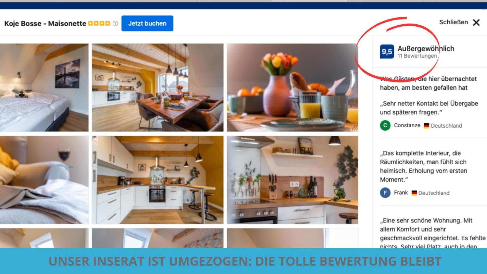 בוסום Kuestenkojen Mit 4 Ferienwohnungen Fuer 1 Bis 8 Pers Mit Diversen Schlafzimmern, Garten Oder Balkon מראה חיצוני תמונה