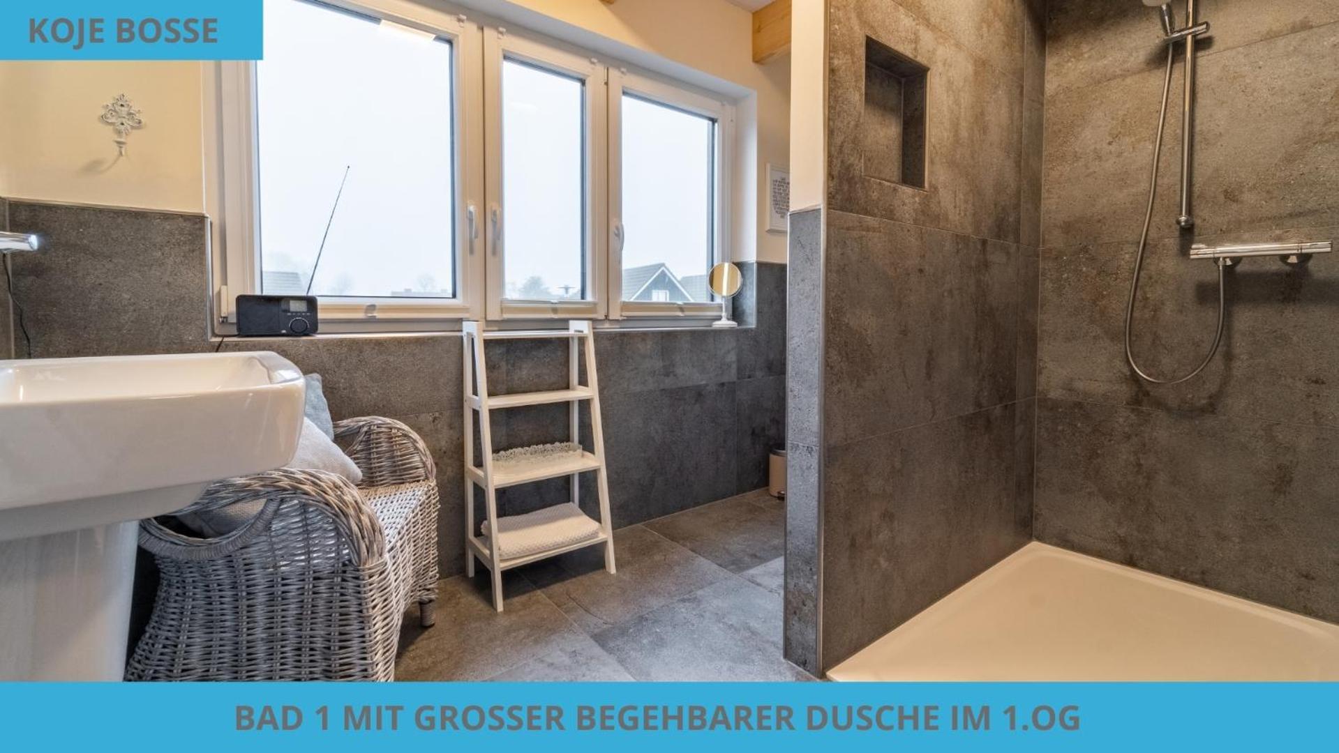 בוסום Kuestenkojen Mit 4 Ferienwohnungen Fuer 1 Bis 8 Pers Mit Diversen Schlafzimmern, Garten Oder Balkon מראה חיצוני תמונה